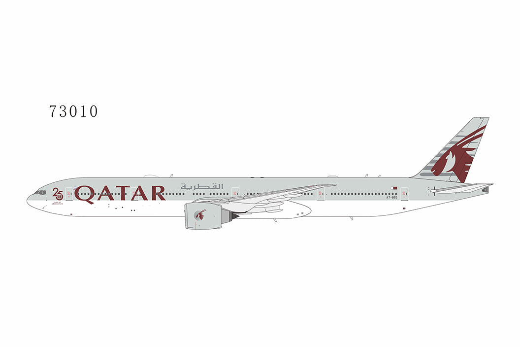 777-300ER Qatar Airways Special Paint "25th Anniversary" 2022 A7-BEE 1/400 [NG73010]