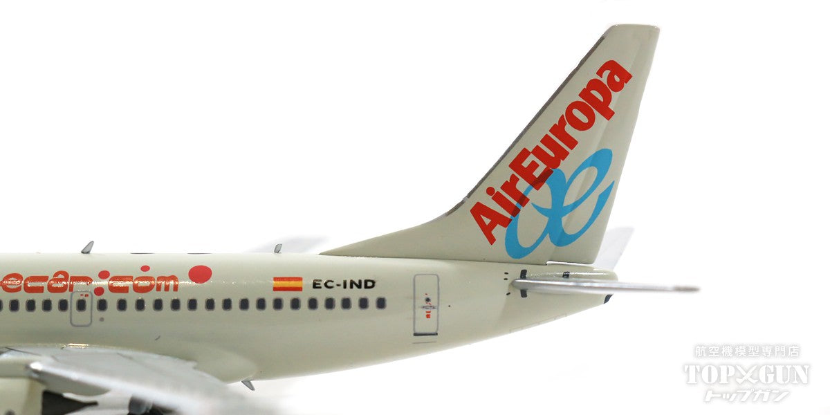 737-600 エア・ヨーロッパ（スペイン） 特別塗装 「pepecar.com」 2003年頃 EC-IND 1/400 [NG76006]