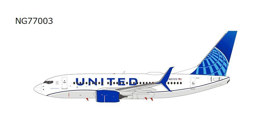 737-700WL ユナイテッド航空 19年新塗装 N21723 1/400 [NG77003]