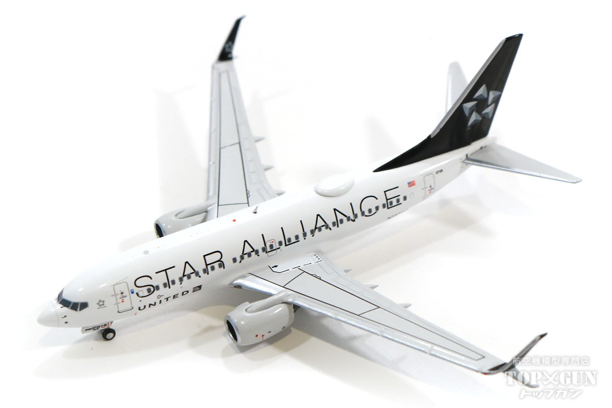 NG Models 737-700WL ユナイテッド航空 特別塗装「スターアライアンス」 N13720 1/400 [NG77005]