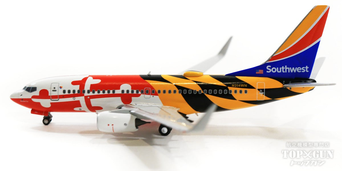 737-700w Southwest Airlines special paint "Maryland One/Heart One tail" N214WN 1/400 [NG77007]