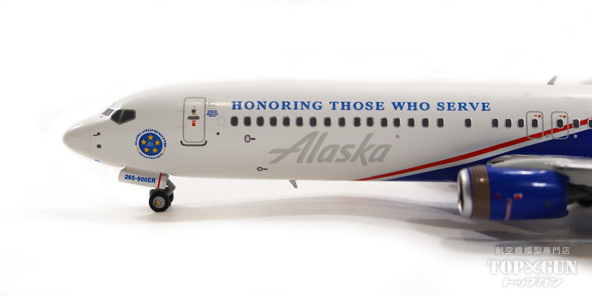 737-900ERsw Alaska Airlines "Honoring Those Who Serve" N265AK 1/400 [NG79007]