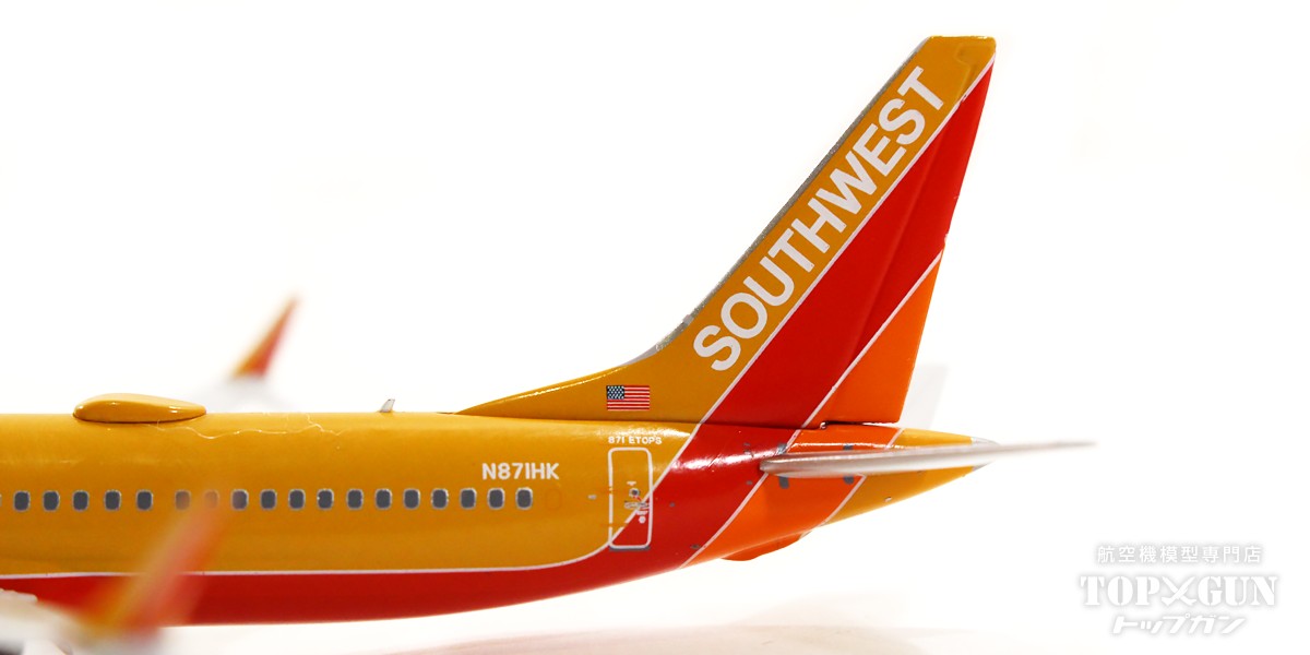 NG Models 737 MAX 8 サウスウエスト航空「1980年代復刻／デザート 