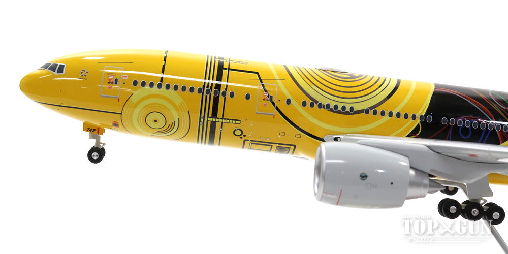 777-200ER ANA全日空 特別塗装 「STAR WARS ANA JET／C-3PO」 JA743A 1/200 ※プラ製 [NH20103]