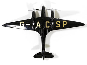 デハビランドDH.88コメット ジェームズ／エミー・モリソン機 マックロバートソン・エアレース時 34年10月 G-ACSP 「ブラックマジック」 1/72 [OX72COM01]