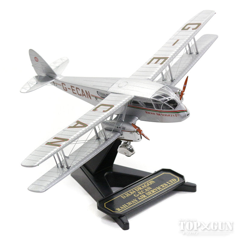 De Havilland DH.84 Dragon Railway Air Services 1930s G-ECAN 1/72 [OX72DG001]