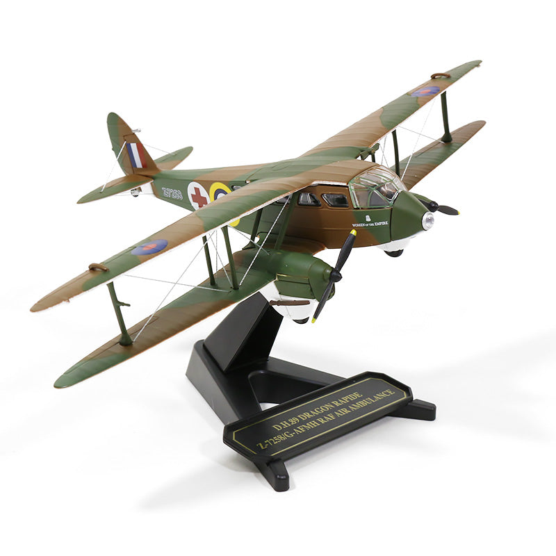 デハビランド DH.89 ドラゴンラピード イギリス空軍 傷病兵輸送機 1/72 [OX72DR007]