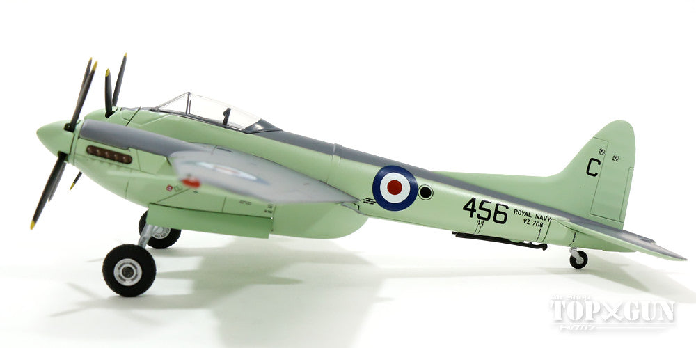 De Havilland DH.103 Sea Hornet F.20, Royal Navy, No. 801 Squadron, aircraft carrier Implacable, 1950, VZ-708, 1/72 [OX72HOR004]