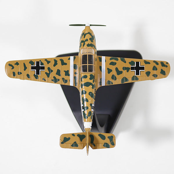 Messerschmitt Bf108 Taifun, German Air Force, Africa Corps, General Erwin Rommel's aircraft, 1942, 1/72 scale, stand only [OXAC047]