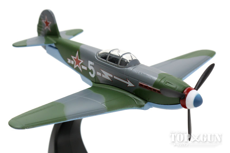 Yakovlev Yak-3 Soviet Air Force (Free French Air Force) "Normandie-Niemen" Squadron Lt. Roger Sauvage's aircraft 1945 #5 1/72 *No gear, stand only [OXAC054]