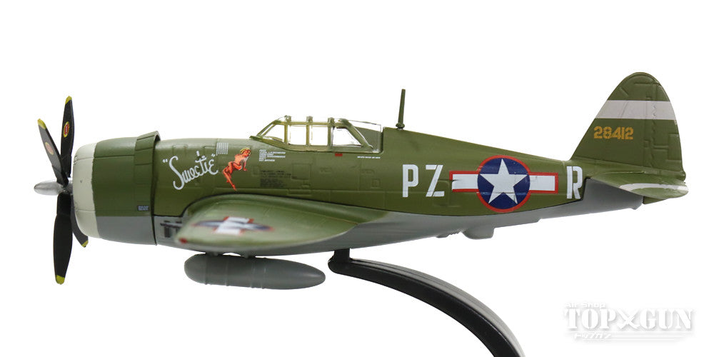 P-47D Thunderbolt, US Army Air Forces, 352nd Fighter Group, 486th Fighter Squadron, Lt. Col. Luther Richmond, #42-8412 "Sweetie", UK, 1943, 1/72 *Stand only [OXAC063]