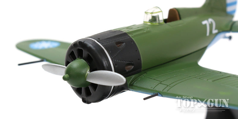 Polikarpov I-16 Republic of China Air Force 4th Battalion Luo Yingde #72 1/72 *Stand only [OXAC065-72]