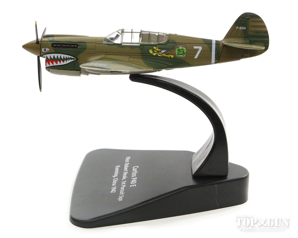 P-40E Warhawk American Volunteer Squadron "Flying Tigers" #7/P-8194 1/72 *Stand only [OXAC074]