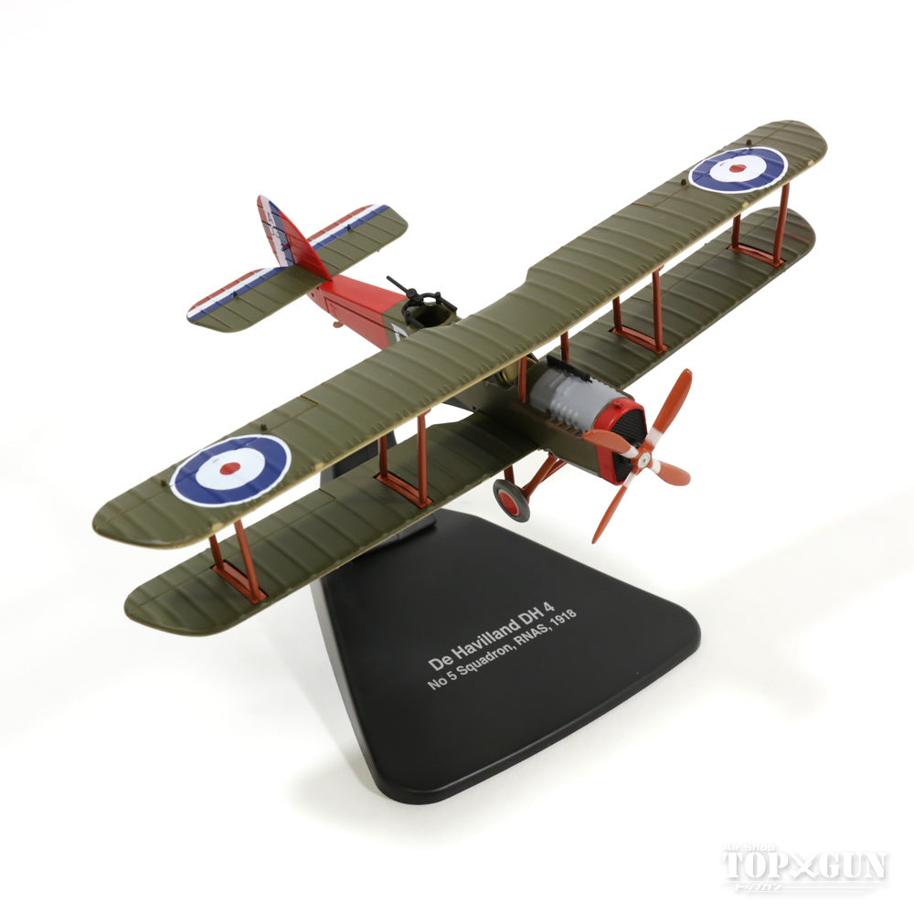 Oxford Diecast デ・ハビランドDH4 イギリス海軍航空隊 第5飛行隊 18年