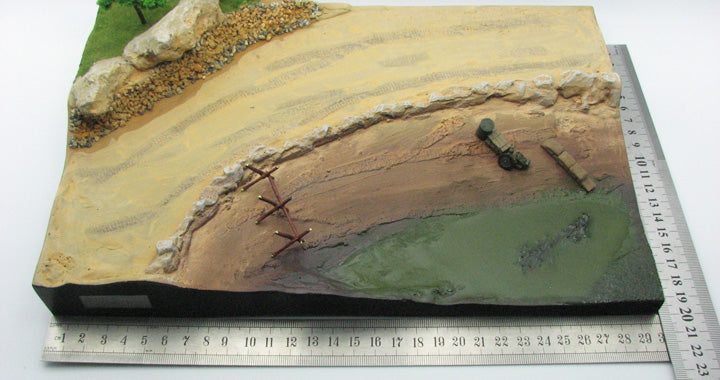 Diorama Malinava Lithuania 1944 Part A 1/72 [P0209]