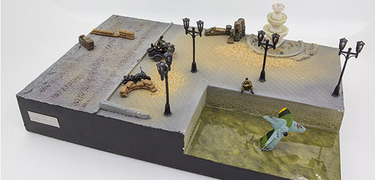 Diorama Malinava Lithuania 1944 Part E 1/72 [P0211]