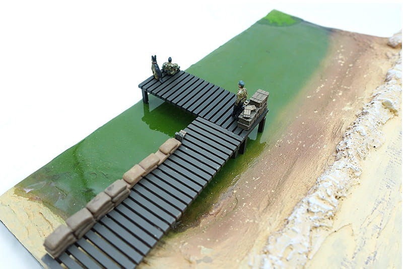 ジオラマ Malinava Lithuania 1944 パートB 1/72 [P0212]