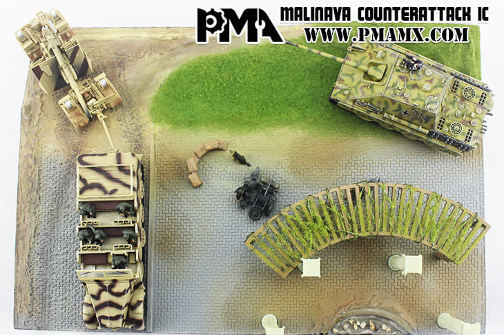 Diorama Malinava Lithuania 1944 Part C 1/72 [P0214]