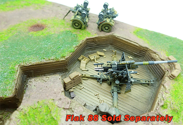 Diorama STAND FAST Display Base 1/72 [P0215]