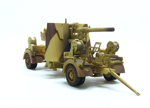 8.8cm FlaK 36高射砲 ドイツ陸軍 42年 砂漠迷彩 1/72 [P0311]