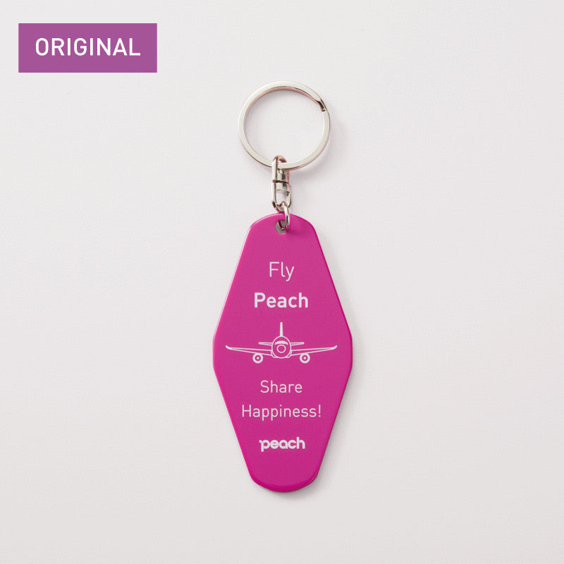 Peach Original Acrylic Keychain PurpleC Peach Aviation [PA200001]