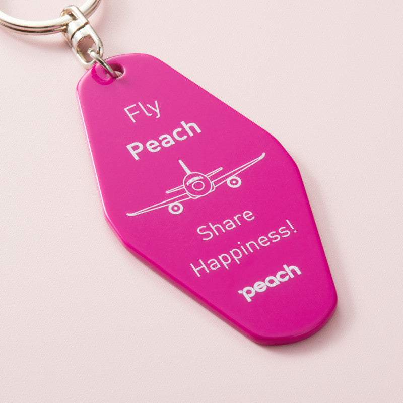 Peach Original Acrylic Keychain PurpleC Peach Aviation [PA200001]