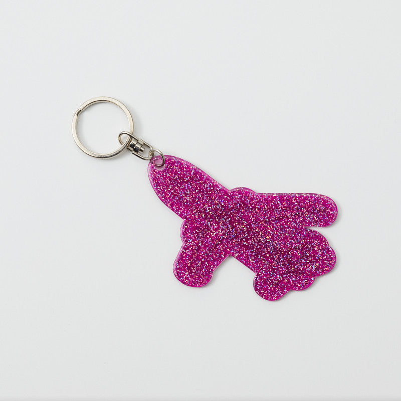 Peach Original Airplane Keychain Purple Peach Aviation [PA210015]