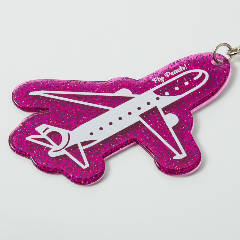 Peach Original Airplane Keychain Purple Peach Aviation [PA210015]