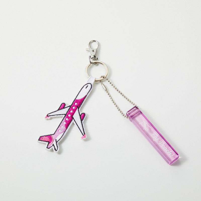 Peach Original Acrylic Stick Keychain Fly Peach! Peach Aviation [PA210016]