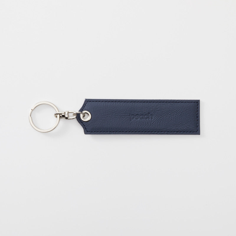 Seat Leather Keychain Navy Peach Aviation Peach Original [PA210048]