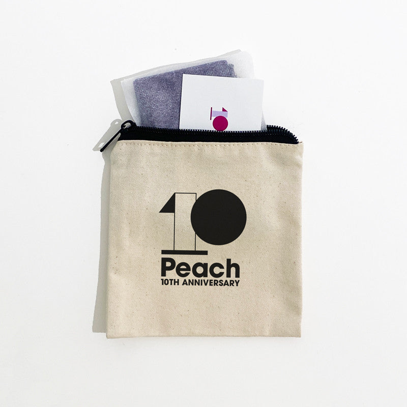 Peach Aviation シートレザー キーホルダー ネイビー ピーチ