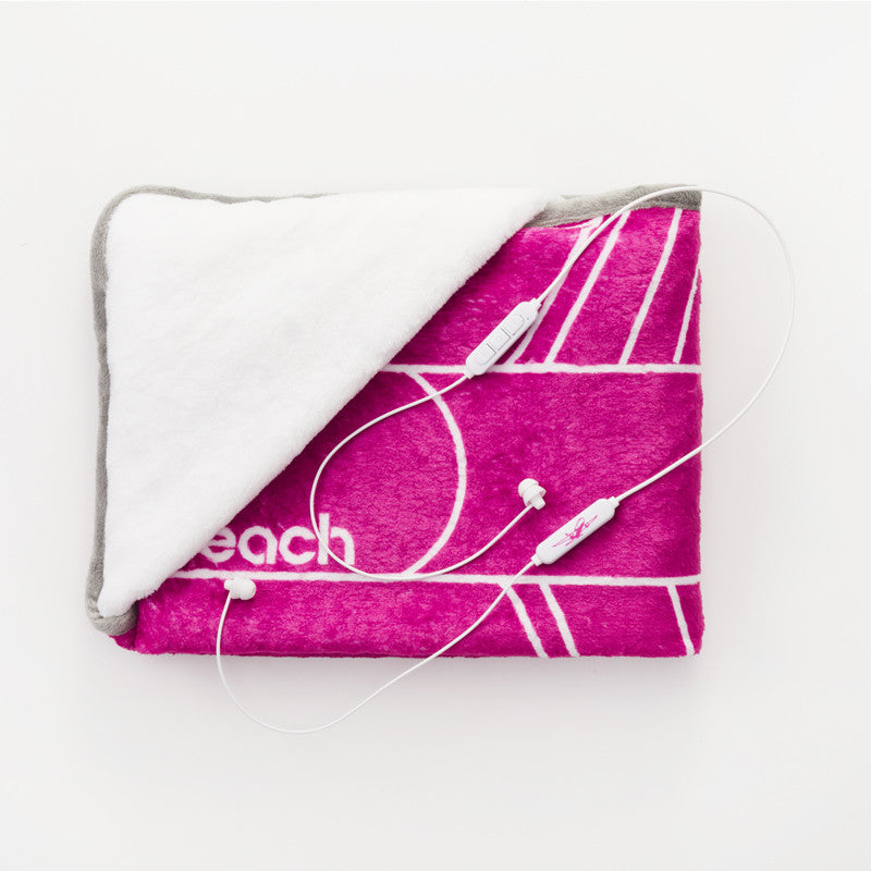 Peach Original Cushion Blanket Peach Purpleprint Peach Aviation [PA220023] 