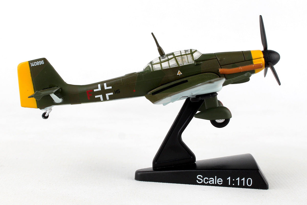 ユンカース Ju87 Stuka ドイツ空軍 1/110 ※ギアなし・スタンド専用 [PS5339-4]