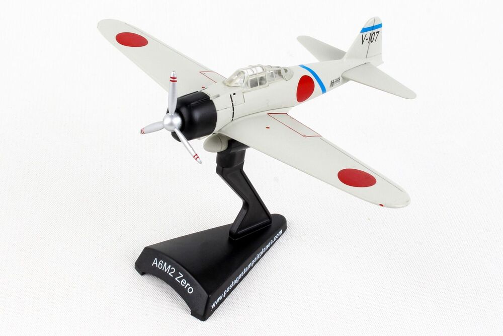 Mitsubishi A6M2 Zero Type 1 Model 2 Carrier Fighter (Zero Fighter Model 21) Imperial Japanese Navy Tainan Naval Air Group Sergeant Sakai Saburo's aircraft Taiwan 1941 V-107 1/97 *Only for display on stand [PS5343-4]