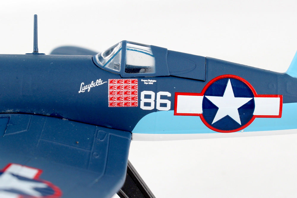 F4U Corsair USMC Gregory "Puppy" Boyington #86 1/100 *No gear, stand only [PS5356-3]