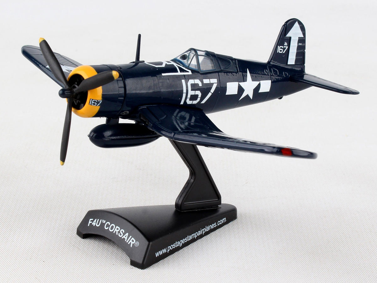 F4U Corsair US Marine Corps #167 1/100 *No gear, stand only [PS5356-4]