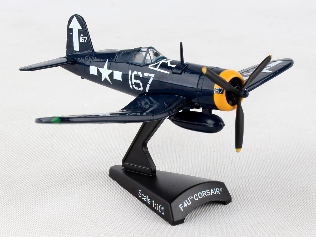 F4U Corsair US Marine Corps #167 1/100 *No gear, stand only [PS5356-4]