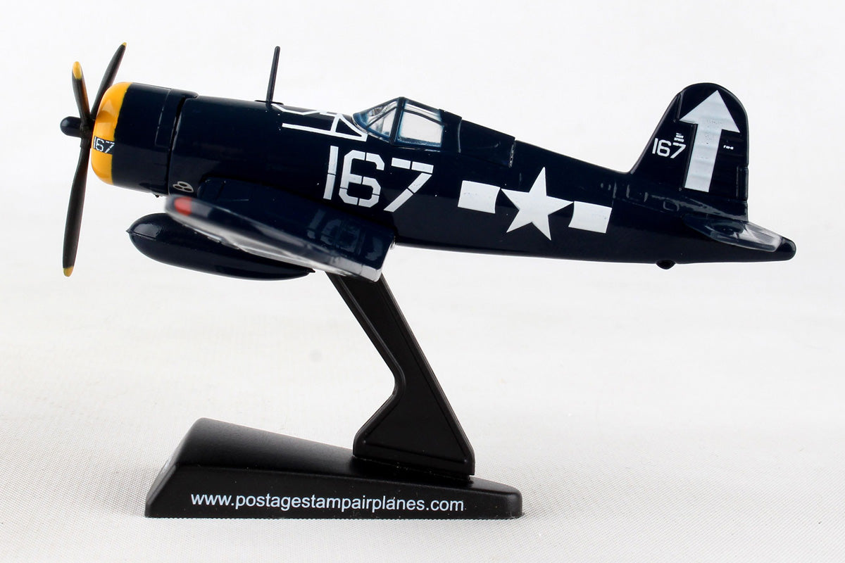 F4U Corsair US Marine Corps #167 1/100 *No gear, stand only [PS5356-4]