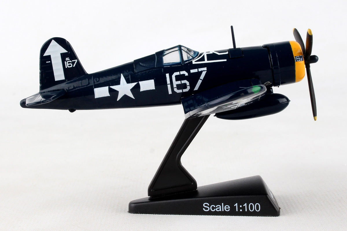 F4U Corsair US Marine Corps #167 1/100 *No gear, stand only [PS5356-4]