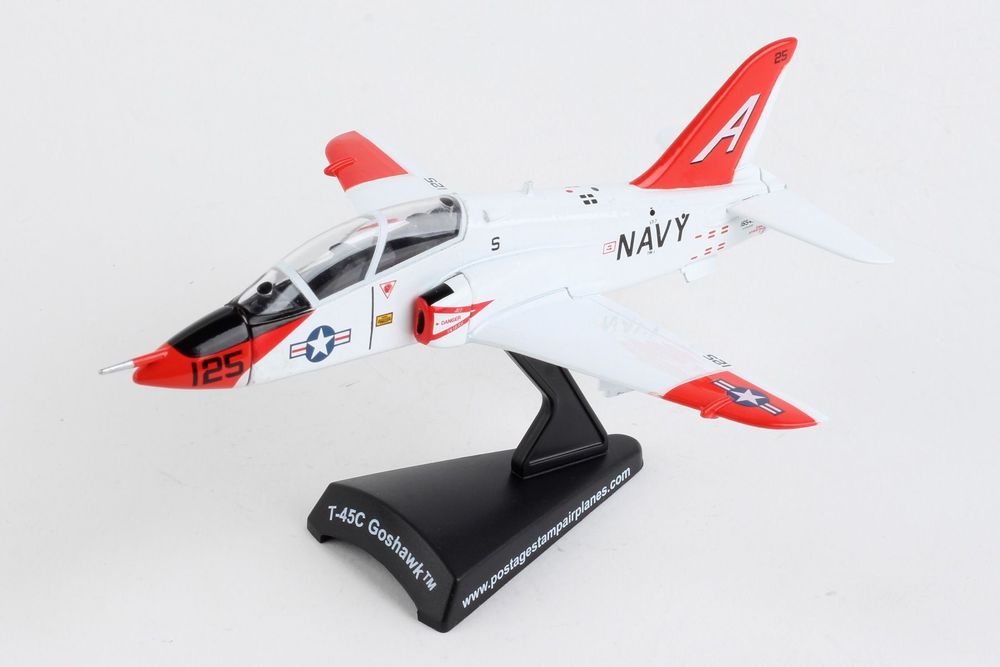 T-45C Goshawk US Navy 1st Training Wing 9th Training Squadron "Eagles" A-125/#165468 1/100 *For stand display only [PS5369-1]