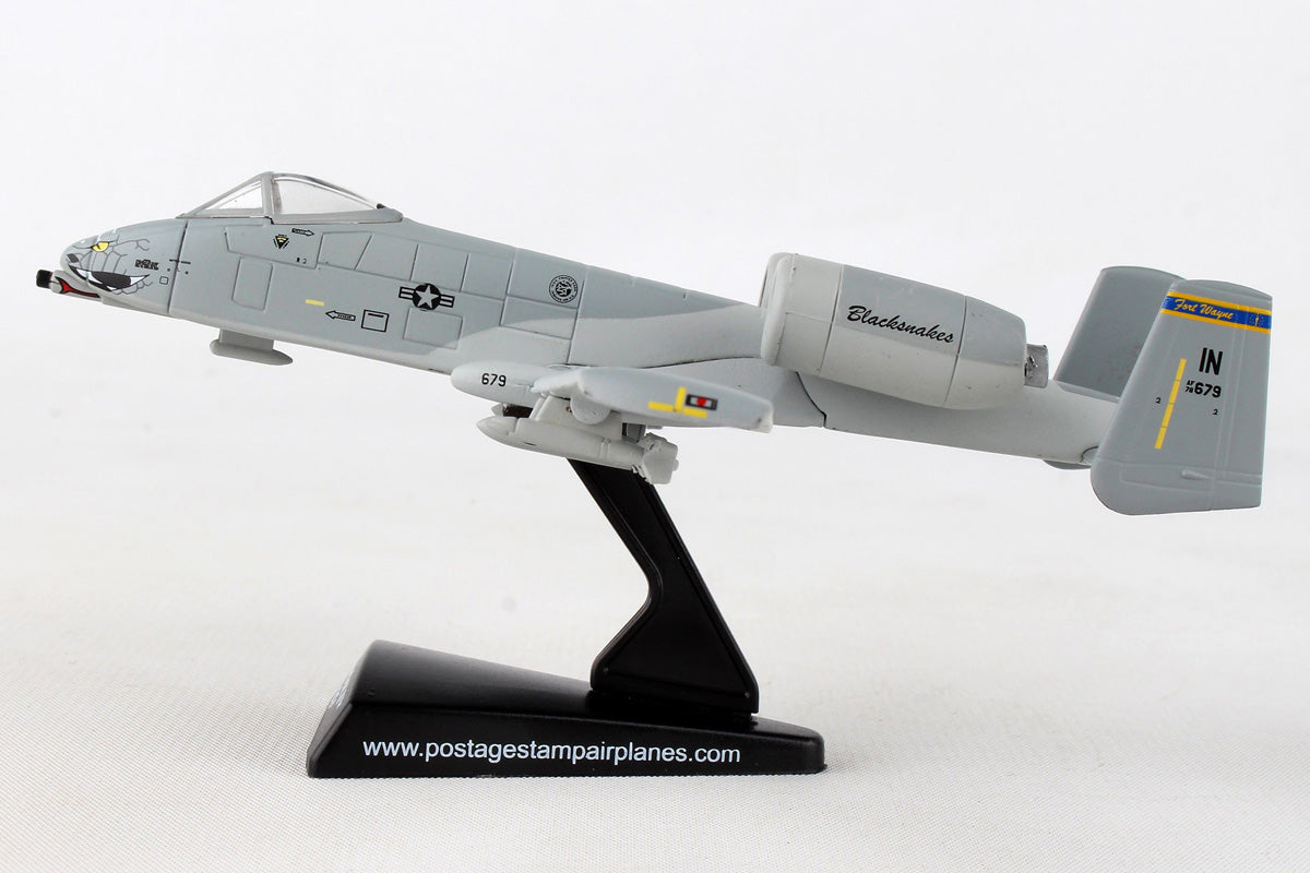 A-10 US Air Force 163 FS BLACKSNAKES Indiana ANG 1/140 *No gear, stand only [PS5375-3]