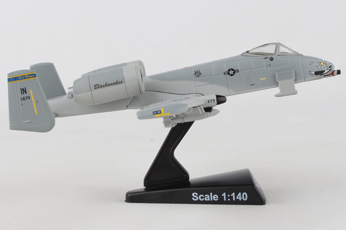 A-10 US Air Force 163 FS BLACKSNAKES Indiana ANG 1/140 *No gear, stand only [PS5375-3]