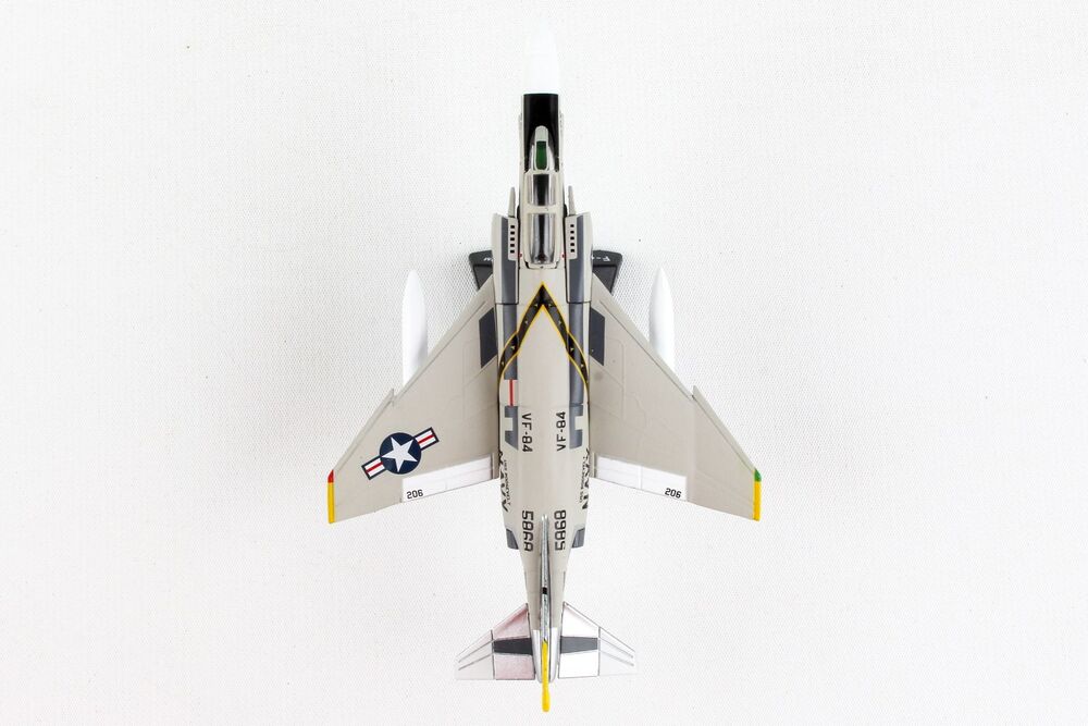 F-4 Phantom II, US Navy 84th Fighter Squadron "Jolly Rogers", aboard the aircraft carrier Franklin D. Roosevelt, 1971, AE206/#155868, 1/155, *Only for display on stand [PS5384-4]