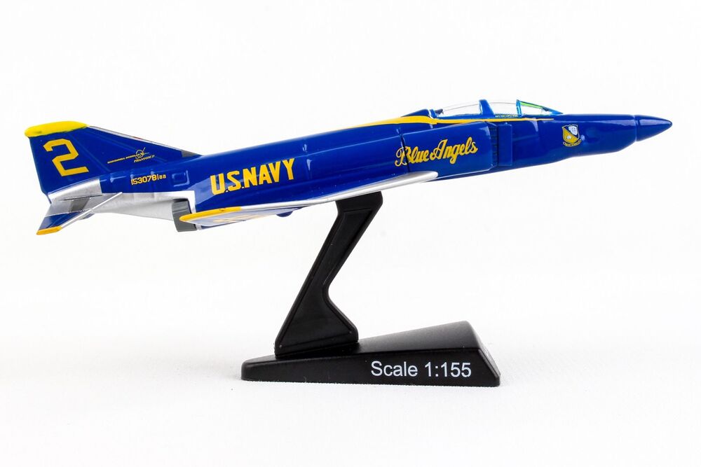 F-4J Phantom II US Navy Acrobatic Team "Blue Angels" 60s-70s #2 1/155 *For stand display only [PS5384-5]