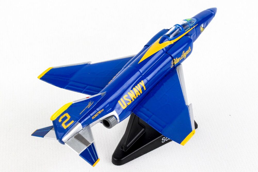 F-4J Phantom II US Navy Acrobatic Team "Blue Angels" 60s-70s #2 1/155 *For stand display only [PS5384-5]