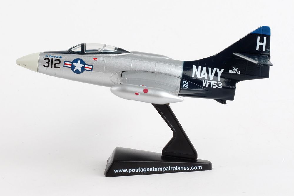 Daron F9F パンサー Silver/Black 1/100 [PS5393-3]