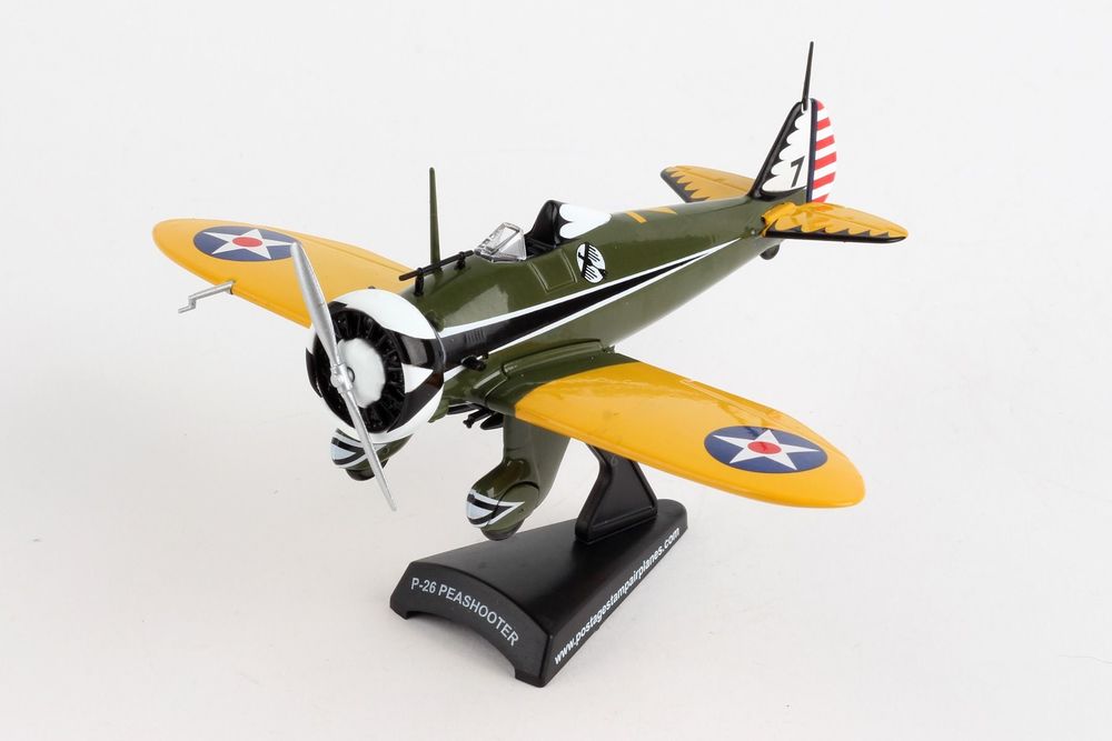 P-26 Peashooter, US Army Air Corps, 17th Pursuit Group, 34th Pursuit Squadron, March Base, California, 1931, #7, 1/63 [PS5560-2]