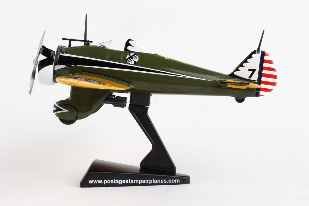 P-26 Peashooter, US Army Air Corps, 17th Pursuit Group, 34th Pursuit Squadron, March Base, California, 1931, #7, 1/63 [PS5560-2]