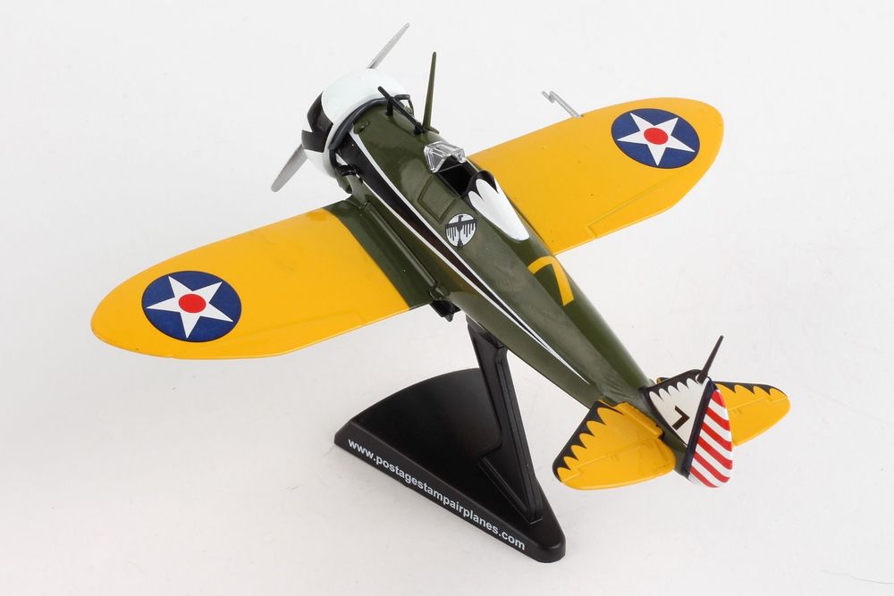 P-26 Peashooter, US Army Air Corps, 17th Pursuit Group, 34th Pursuit Squadron, March Base, California, 1931, #7, 1/63 [PS5560-2]