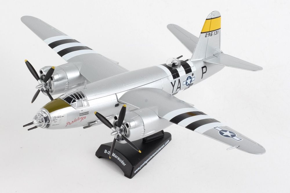 B-26B Marauder, United States Army Air Forces, 386th Bombardment Group, 555th Bombardment Squadron, European Theater #42-96131 "Perkatory II" 1/107 [PS5562-3]